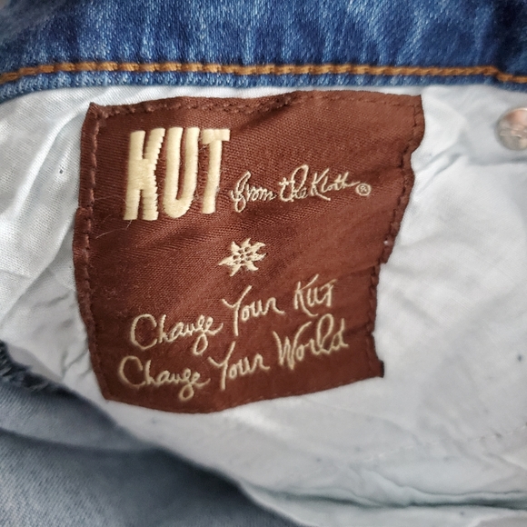 NEW Kut From Kloth Abigail Crop Straight Leg Jeans - Picture 12 of 14